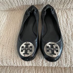 Tory Burch Black Ballet Flat